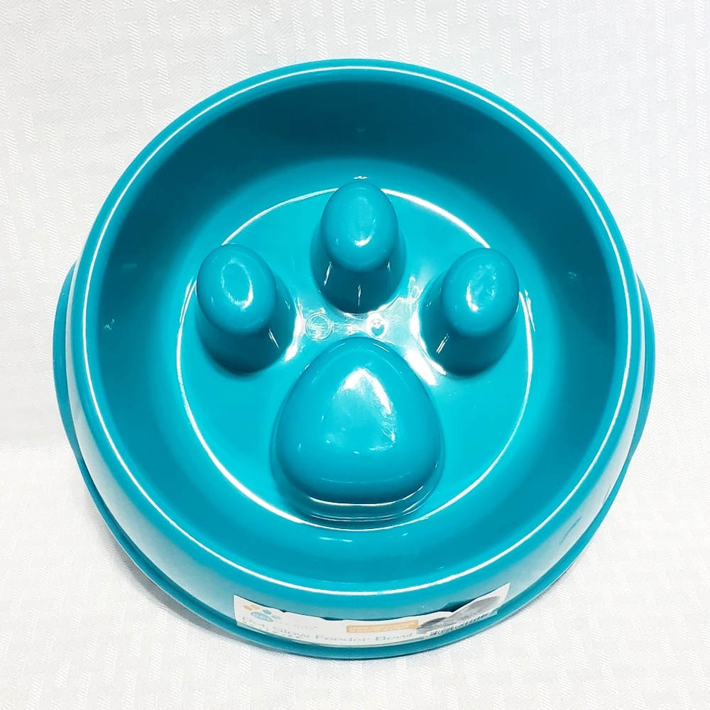 Slow Feeder Dog Bowl Large Dog Eating Non Slip Puzzle Dish Feed Anti Choke.